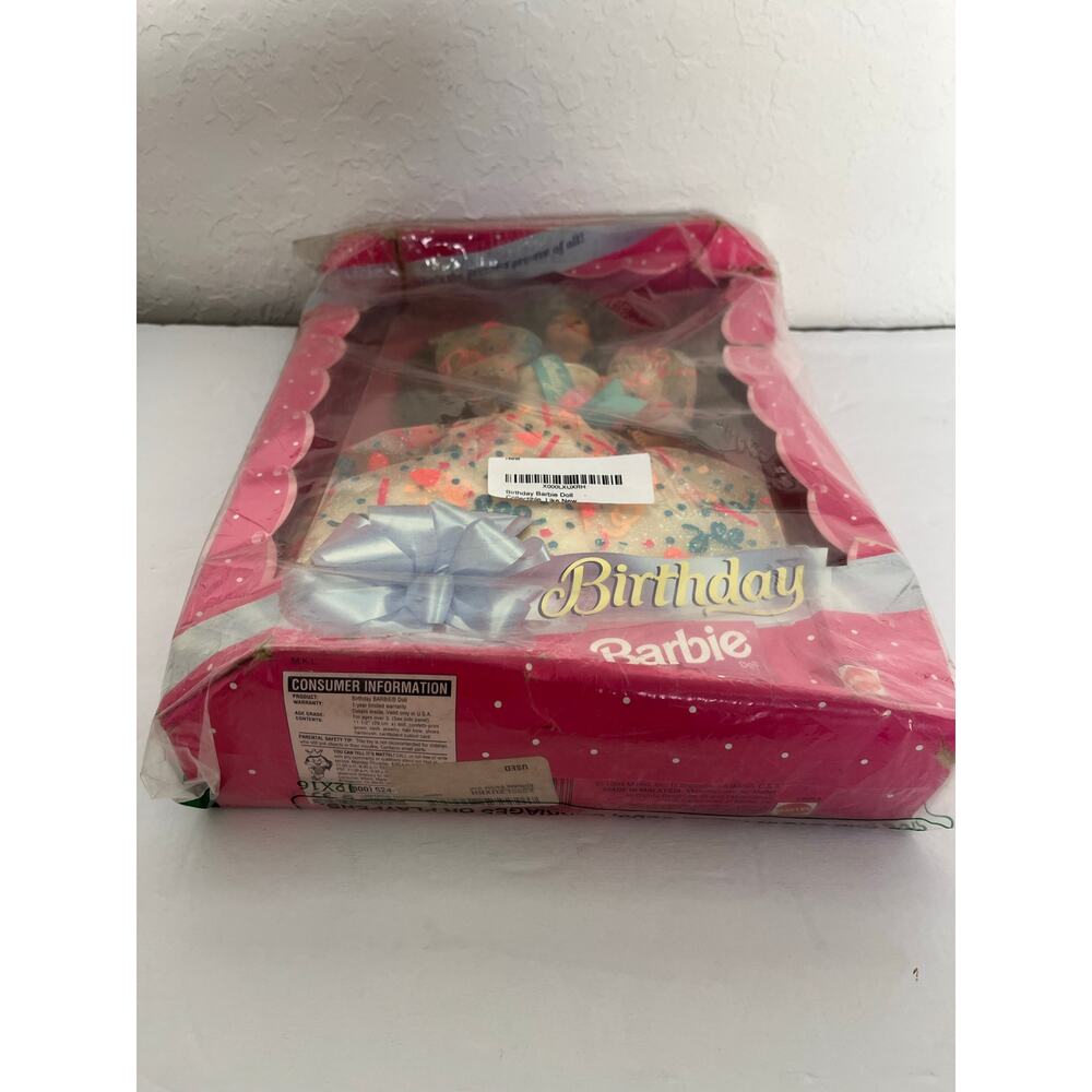 VTG 1994 Prettiest Present of all Barbie Birthday Doll Mattel #13253 NRFB - Picture 4 of 12